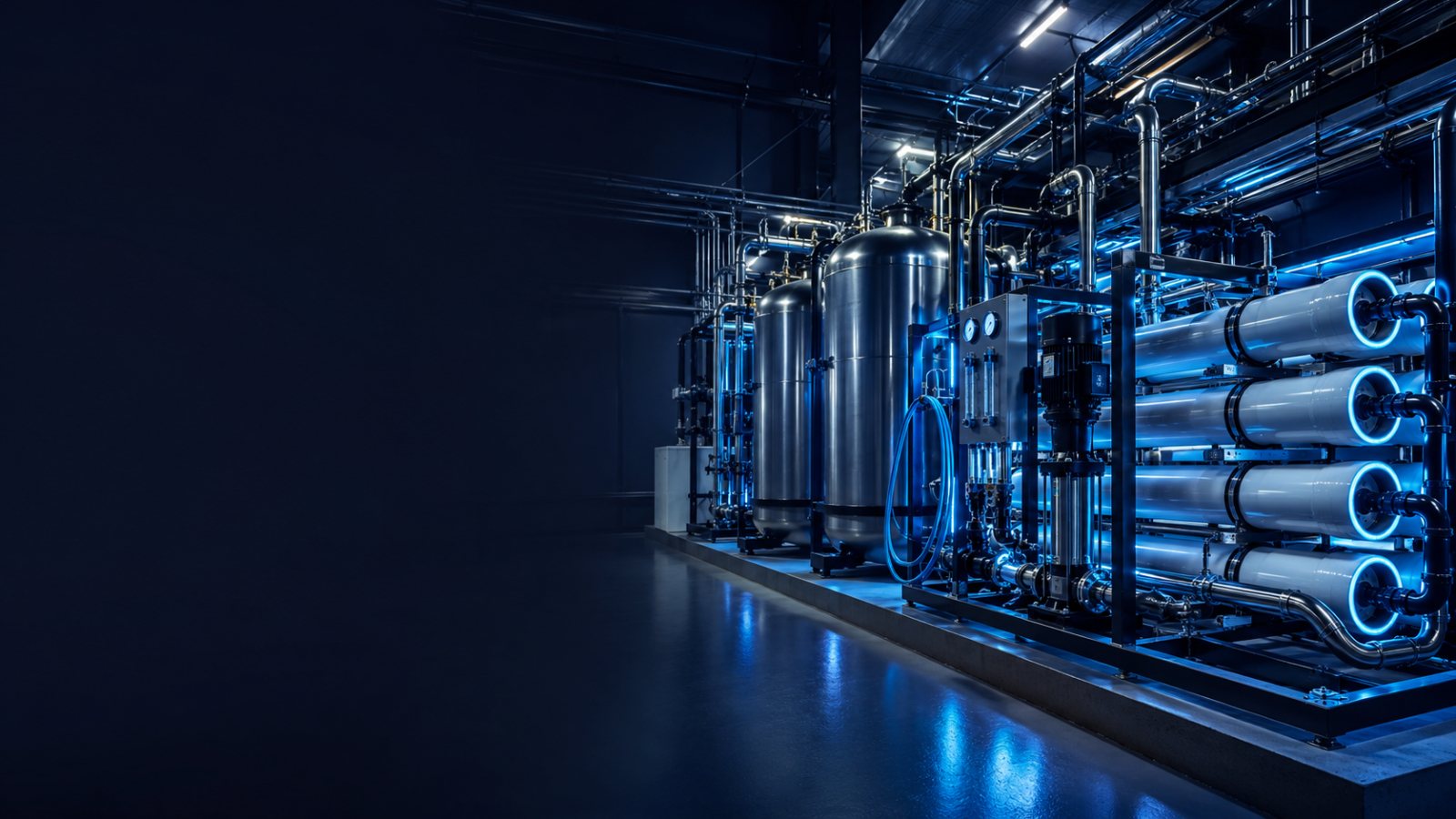 High-purity reverse-osmosis water system at High Pure Water Express in Phoenix, AZ